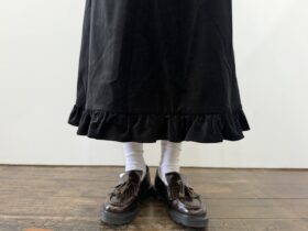 No.8554  FRILLED HEM SKIRT 2-4月 4