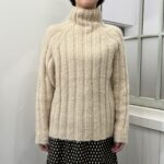 No.8447 WIATT HAND KNIT RIB SWEATER 11-1月