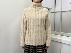 No.8447 WIATT HAND KNIT RIB SWEATER 11-1月 1