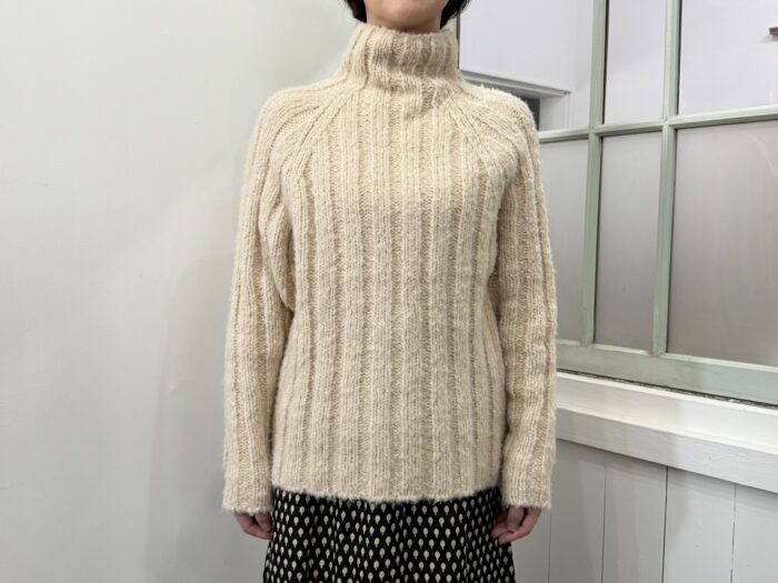 No.8447 WIATT HAND KNIT RIB SWEATER 11-1月 1