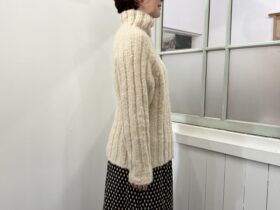 No.8447 WIATT HAND KNIT RIB SWEATER 11-1月 2