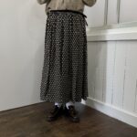 No.8461 LINEN ARTICHOKE GATHER SKIRT 11-1月