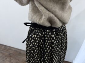 No.8461 LINEN ARTICHOKE GATHER SKIRT 11-1月 4