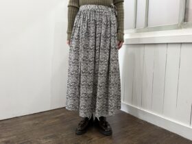 No.8455 C.W.B. TUCK GATHER SKIRT 11-1月 1