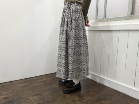 No.8455 C.W.B. TUCK GATHER SKIRT 11-1月 2