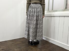 No.8455 C.W.B. TUCK GATHER SKIRT 11-1月 3