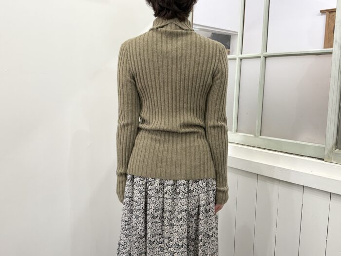 No.8467 CASHMERE TURTLE NECK SWEATER 11-1月 3