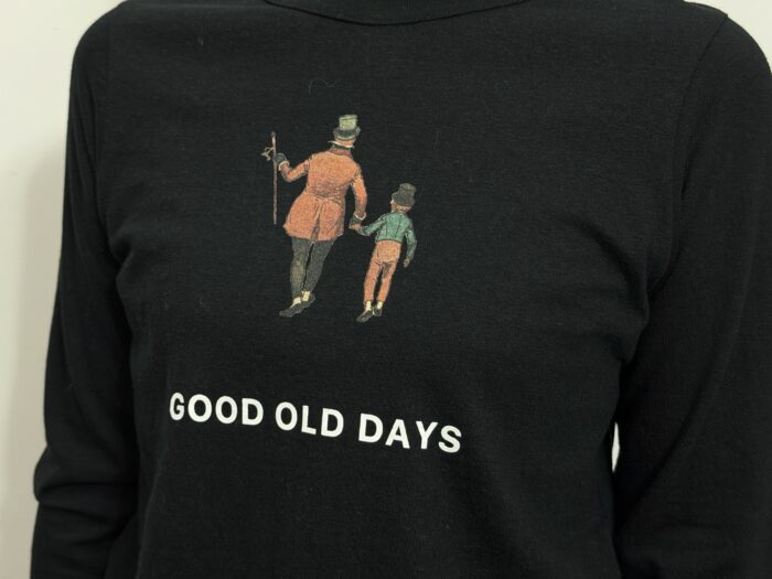 No.8508 GOOD OLD DAYS L/T black 11-1月 4