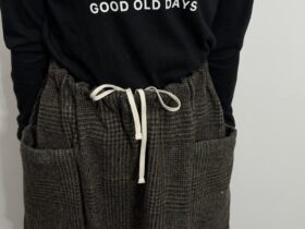 No.8506 GLEN CHECK TWEED POCKET SKIRT 11-1月 5