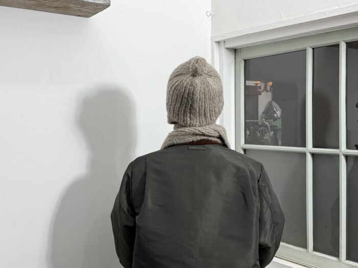 No.8521 YAK KNIT MUFFLER HAT Taupe 11-1月 3
