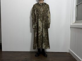 No.8600 LINEN T.I.G.B. RUFFLE COLLAR DRESS 2-4月 1