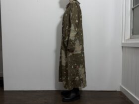 No.8600 LINEN T.I.G.B. RUFFLE COLLAR DRESS 2-4月 2