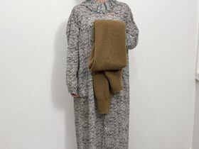 No.8487 SHAGGY SLEEVE MUFFLER 11-1月 1