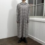 No.8658 LAWN RUFFLE COLLAR DRESS artichoke 2-4月