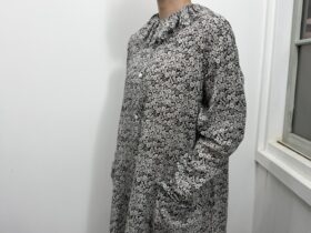No.8658 LAWN RUFFLE COLLAR DRESS artichoke 2-4月 4
