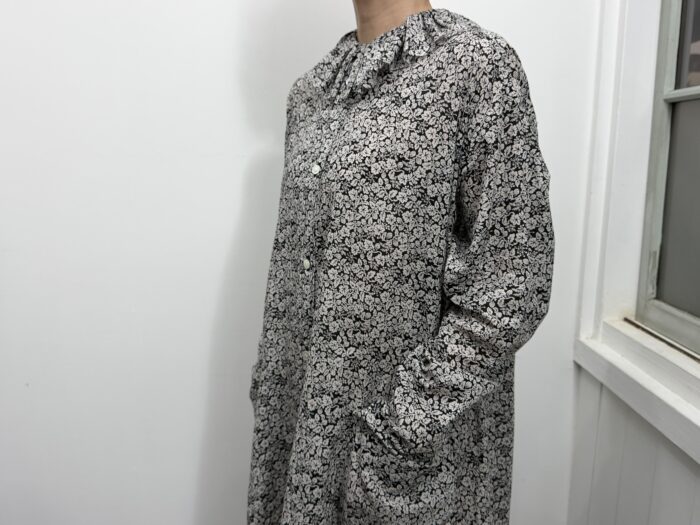 No.8658 LAWN RUFFLE COLLAR DRESS artichoke 2-4月 4