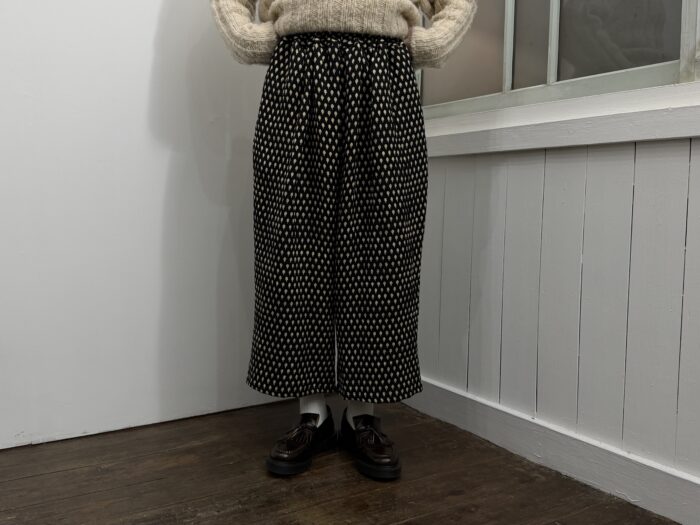 No.8652 MATELASSE GUM PANTS 2-4月 1