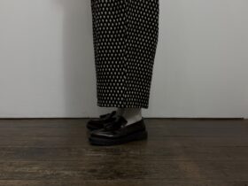 No.8652 MATELASSE GUM PANTS 2-4月 5