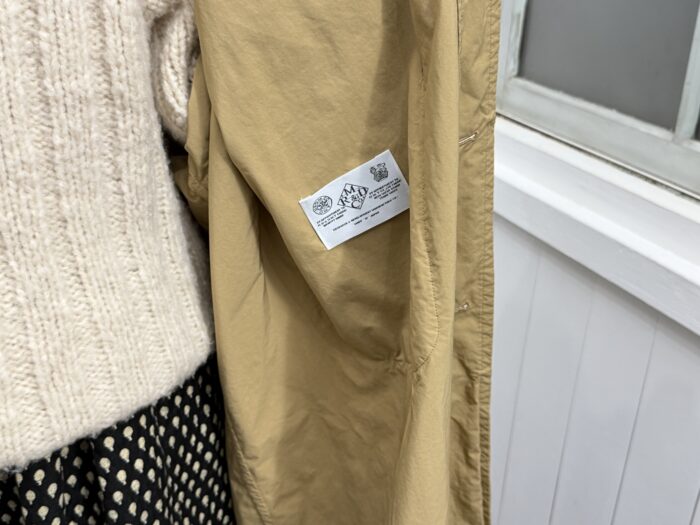 No.8579 GARMENT DYE OPEN COLLAR WORK COAT 2-4月 4