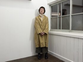 No.8579 GARMENT DYE OPEN COLLAR WORK COAT 2-4月 6