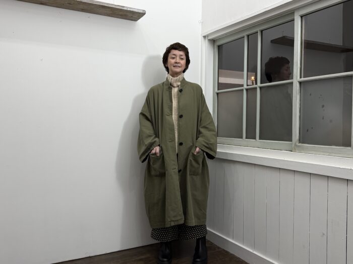 No.8543 VINTAGE OX OVER SIZE COAT 2-4月 6