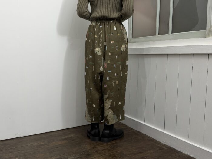 No.8604 LINEN THIS IS GREAT BRITAIN GUM PANTS 2-4月 3