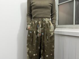 No.8604 LINEN THIS IS GREAT BRITAIN GUM PANTS 2-4月 4