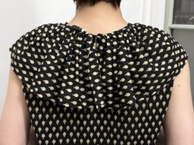 No.8659 LAWN PIERROT COLLAR SLEEVE artichoke 2-4月 4
