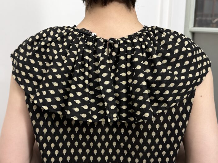 No.8659 LAWN PIERROT COLLAR SLEEVE artichoke 2-4月 4