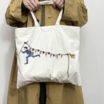 No.8683 BRITISH BANNER TOTE BAG white 2-4月