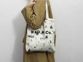 No.8510 GOOD OLD DAYS REVERSIBLE TOTE BAG Flax 11-1月 1
