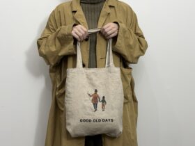 No.8510 GOOD OLD DAYS REVERSIBLE TOTE BAG Flax 11-1月 3