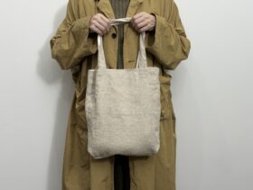 No.8510 GOOD OLD DAYS REVERSIBLE TOTE BAG Flax 11-1月 4