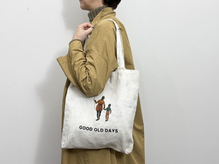 No.8510 GOOD OLD DAYS REVERSIBLE TOTE BAG White 11-1月 1