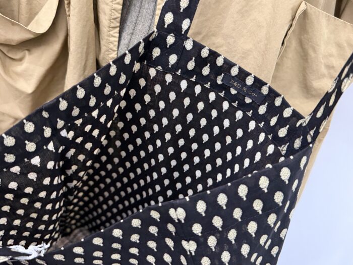 No.8465 LINEN ARTICHOKE R&D TOTE BAG 11-1月 3