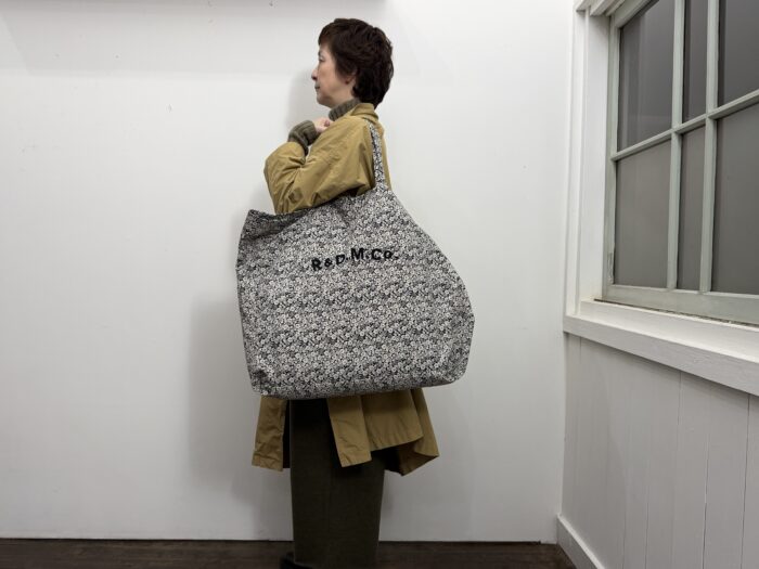 No.8458 COTTON WILD BERRY ZIP TOTE BAG 11-1月 1