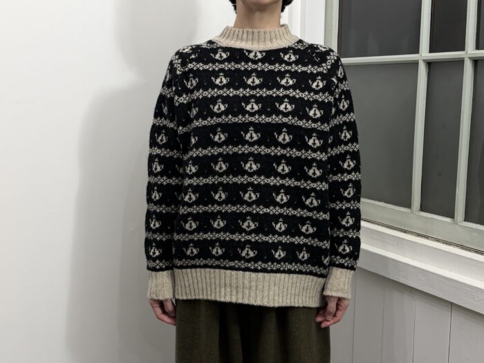 No.8523 FAIRISLE TEA POT SWEATER11-1月 1