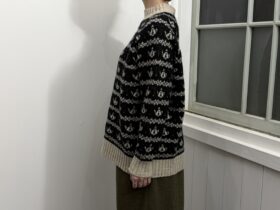 No.8523 FAIRISLE TEA POT SWEATER11-1月 2