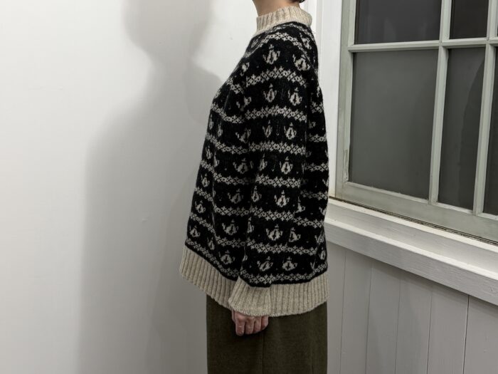 No.8523 FAIRISLE TEA POT SWEATER11-1月 2