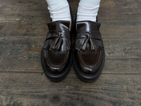 No.8681 LOAKE POLISHED TASSEL LOAFER(EXCLUSIVE) Espresso 2-4月 2