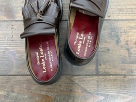 No.8681 LOAKE POLISHED TASSEL LOAFER(EXCLUSIVE) Espresso 2-4月 5
