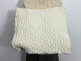No.8492 UBRID CABLE KNIT CUSHION COVER 11-1月 4
