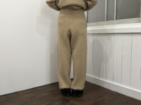 No.8520 YAK KNIT PANTS Milk tea 11-1月 3