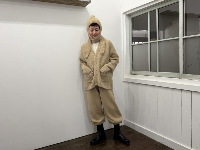 No.8520 YAK KNIT PANTS Milk tea 11-1月 6