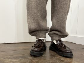 No.8520 YAK KNIT PANTS Taupe 11-1月 4