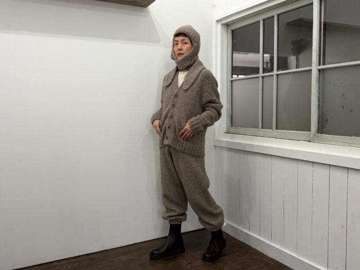 No.8520 YAK KNIT PANTS Taupe 11-1月 5