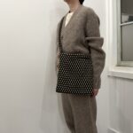 No.8656 MATELASSE ONE SHOULDER BAG Artichoke 2-4月