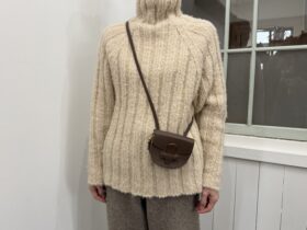 No.8679 FLAP SHOULDER COIN PURSE brown 2-4月 1