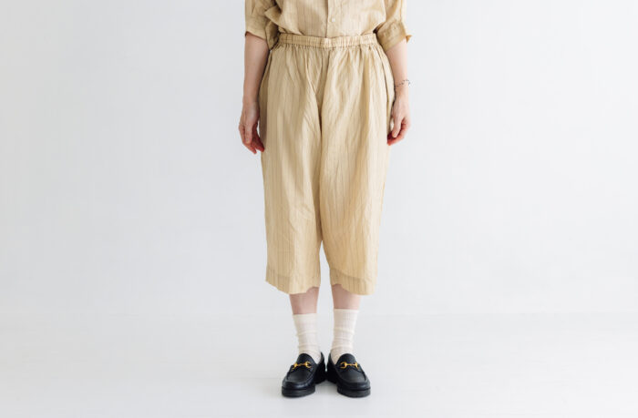 S.S. HALF PANTS beige 1