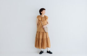S/C TIERED SKIRT Terracotta 5 S/C TIERED SKIRT Terracotta 5